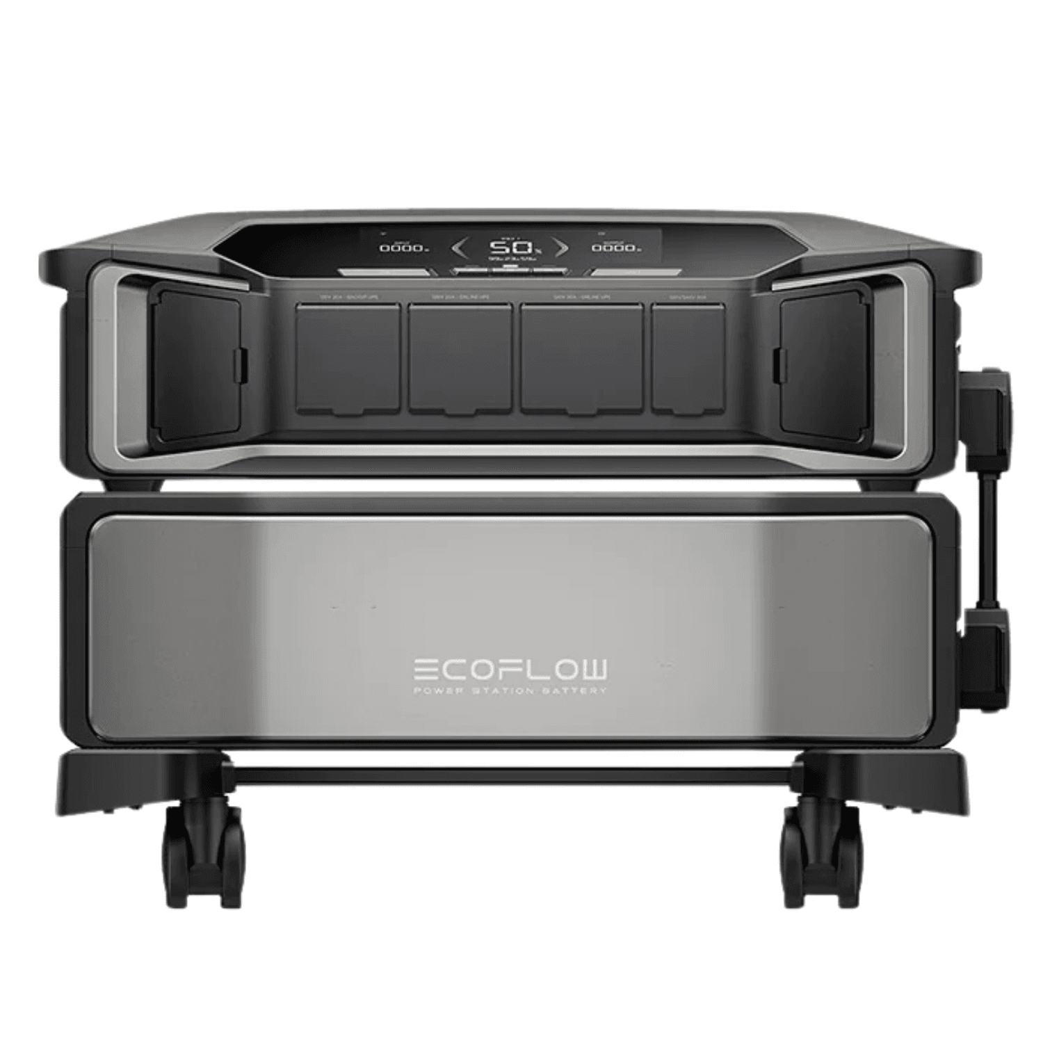 EcoFlow DELTA Pro Ultra power station with battery module
